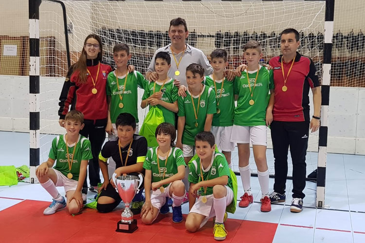 El Quinto, campeón de Aragón de la categoría alevín
