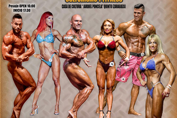 Quinto acogerá el campeonato de culturismo y fitness de Aragón