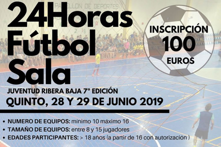 Apúntate al 24 horas de fútbol sala