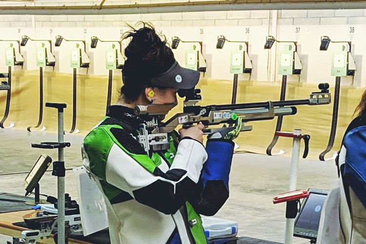 Cristina Agustín, una deportista total