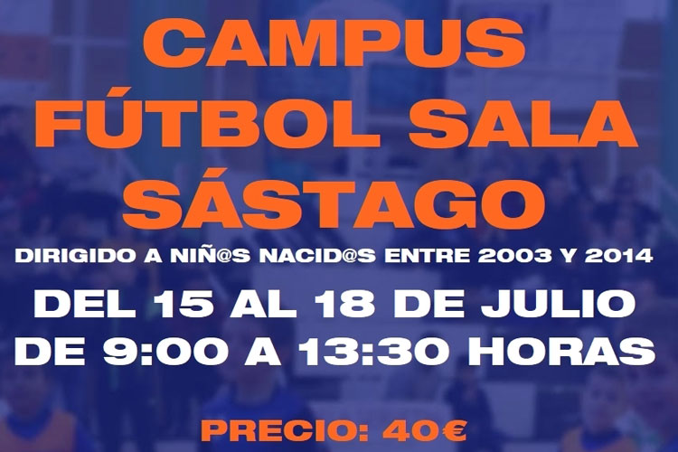 El Colo Colo Zaragoza organiza un Campus de Fútbol Sala en Sástago