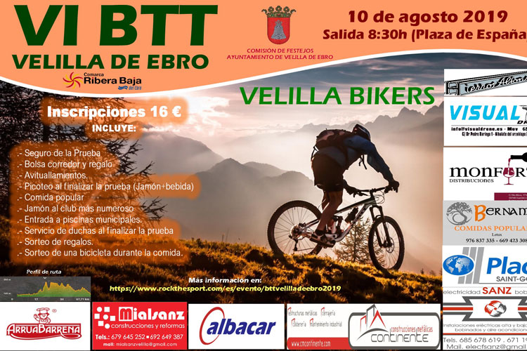 Últimos días para apuntarse a la BTT de Velilla
