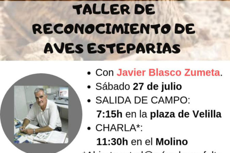 Taller de reconocimiento de aves dirigido por Javier Blasco