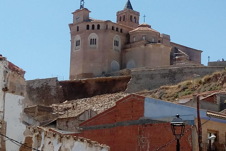 Susto por el derribo de un muro del Piquete de Quinto