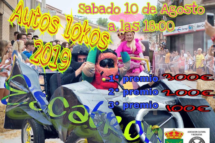 VI concentración de autos locos en Escatrón