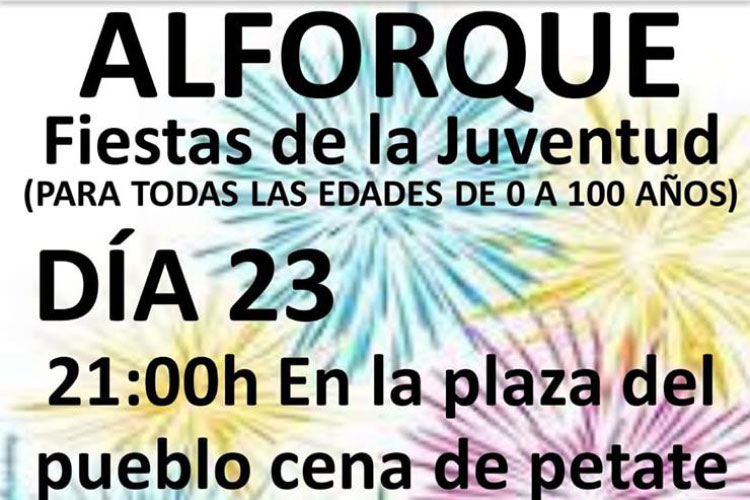 Este fin de semana, fiestas de la juventud en Alforque