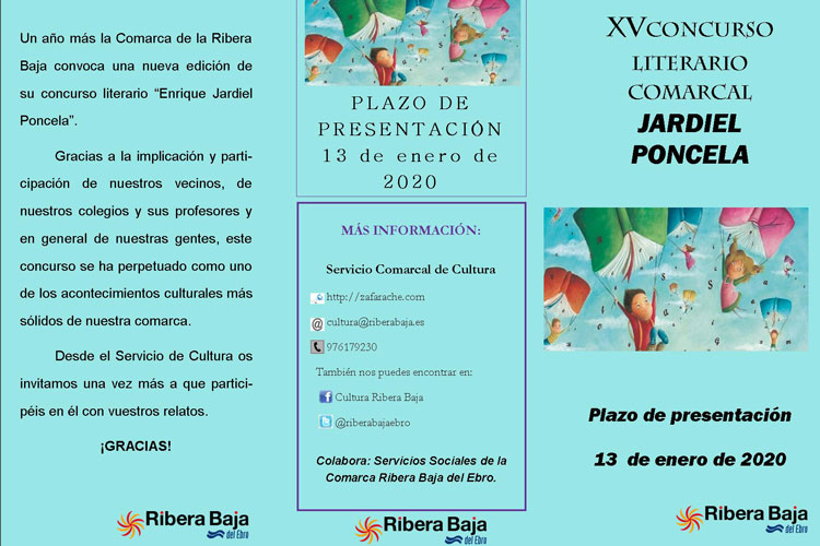 Arranca el XV Concurso Literario Comarcal Enrique Jardiel Poncela
