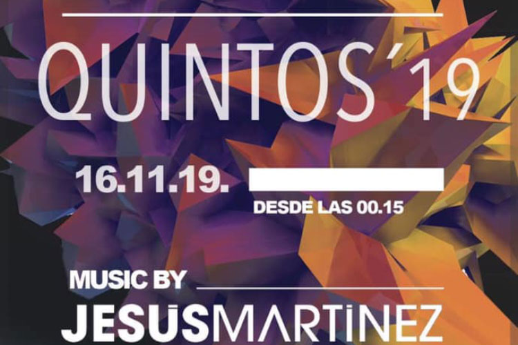 Este sábado, fiesta de quintos en Pina
