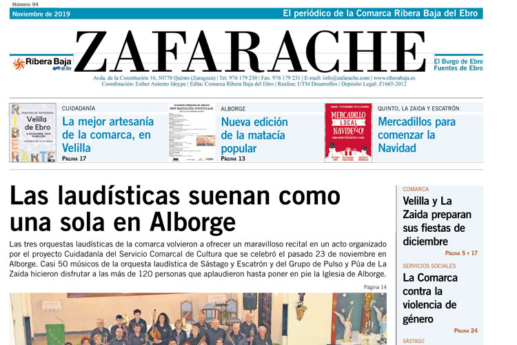 Ya puedes leer el número 94 de zafarache