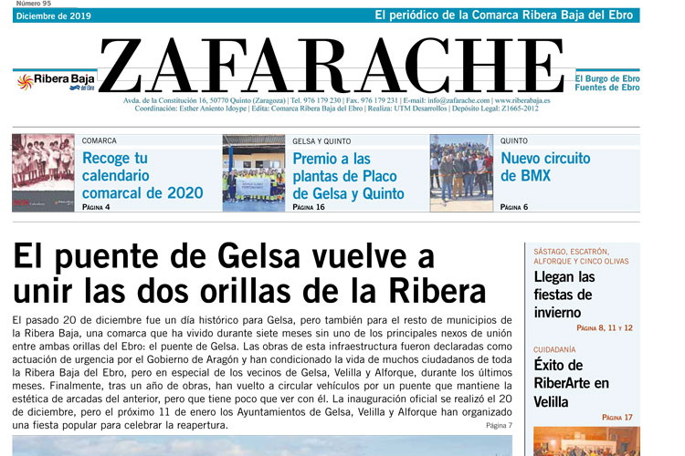 Ya puedes leer el número 95 de Zafarache