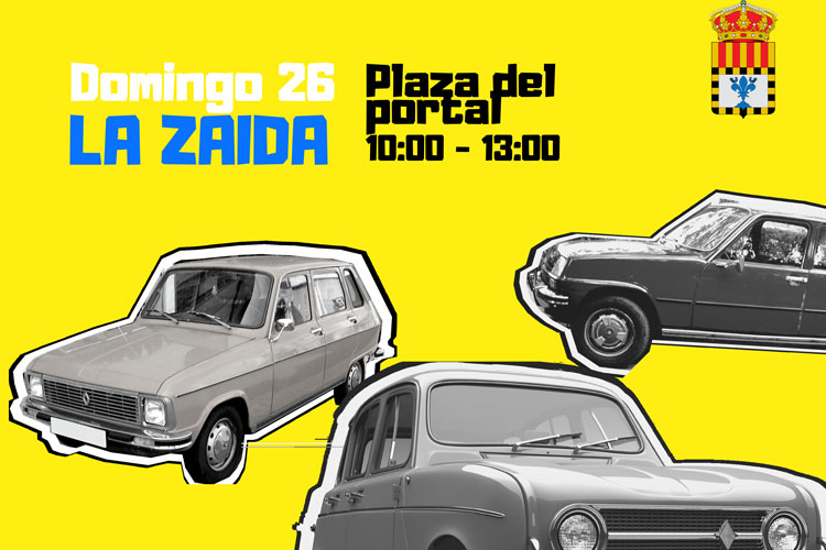 Este domingo, concentración de Renault clásicos en La Zaida
