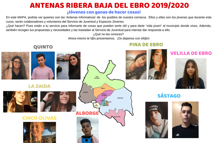 Las antenas informativas, un nuevo equipo para dinamizar nuestros pueblos