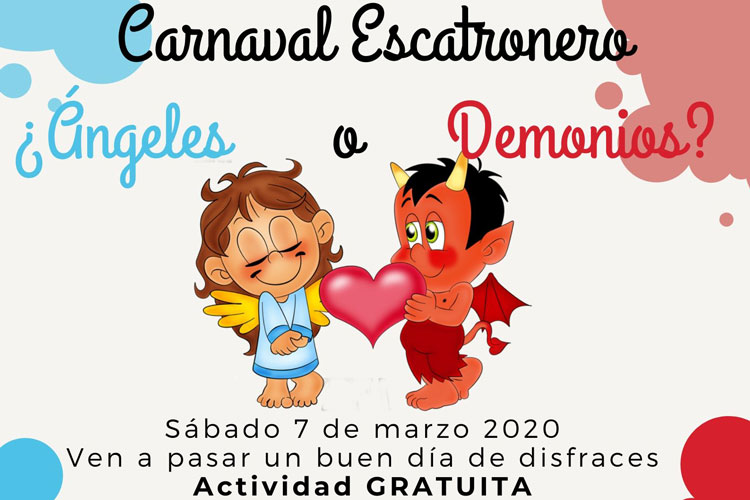 Escatrón celebrará su fiesta de carnaval el 7 de marzo