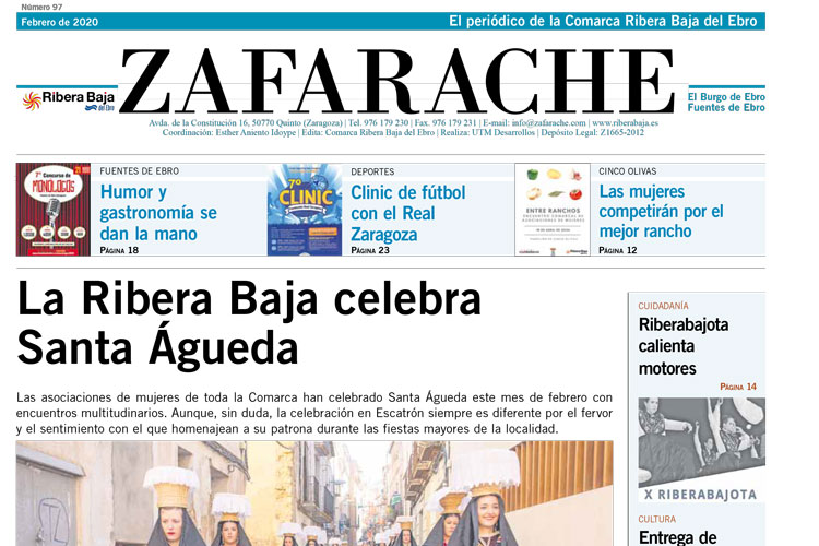 Ya puedes leer el número 97 de Zafarache