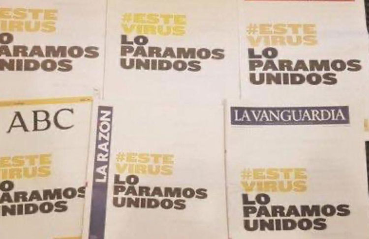 El Gobierno de España lanza la campaña #EsteVirusLoParamosUnidos para aunar el esfuerzo de todo el país en la lucha contra el coronavirus