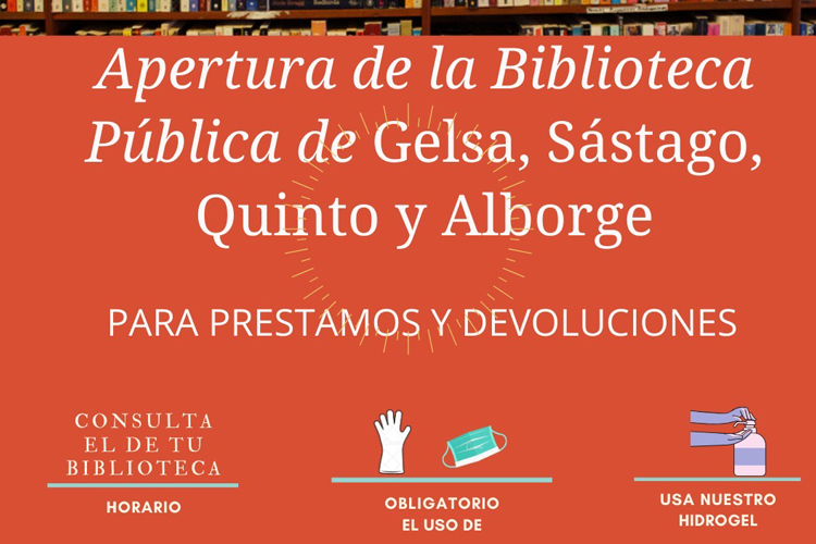 Las bibliotecas de la comarca reabren sus puertas