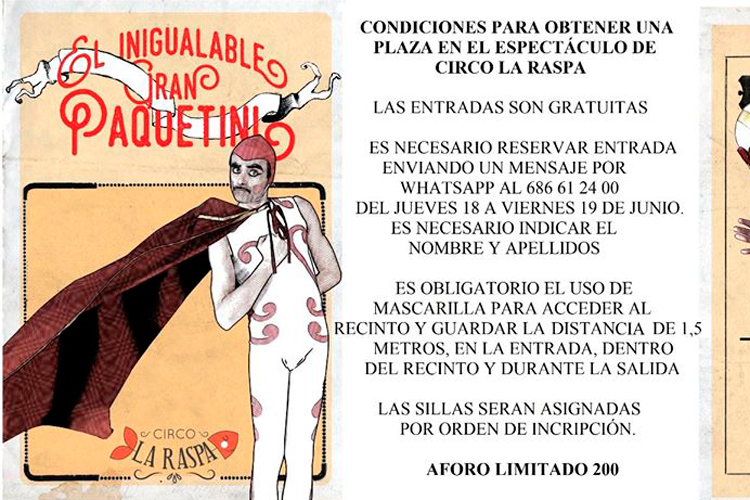Este sábado, espectáculo de teatro y circo en las piscinas de Gelsa