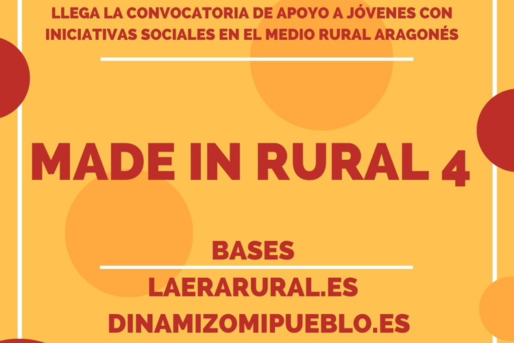 Llega la cuarta convocatoria de ‘made in rural’