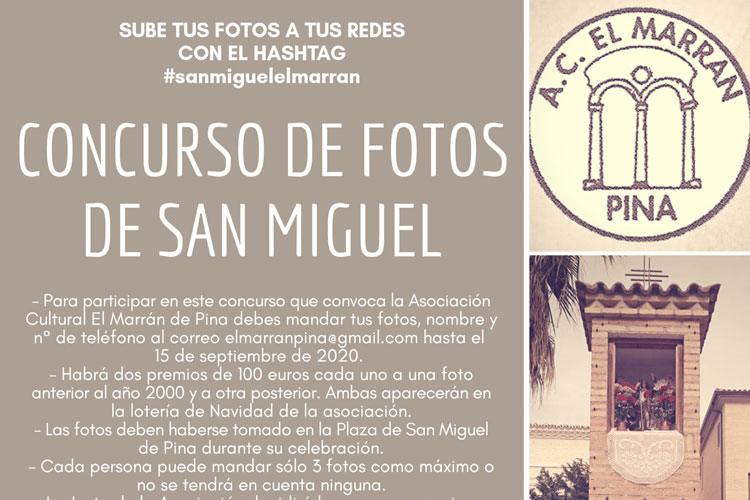 El Marrán organiza un concurso de fotos de San Miguel