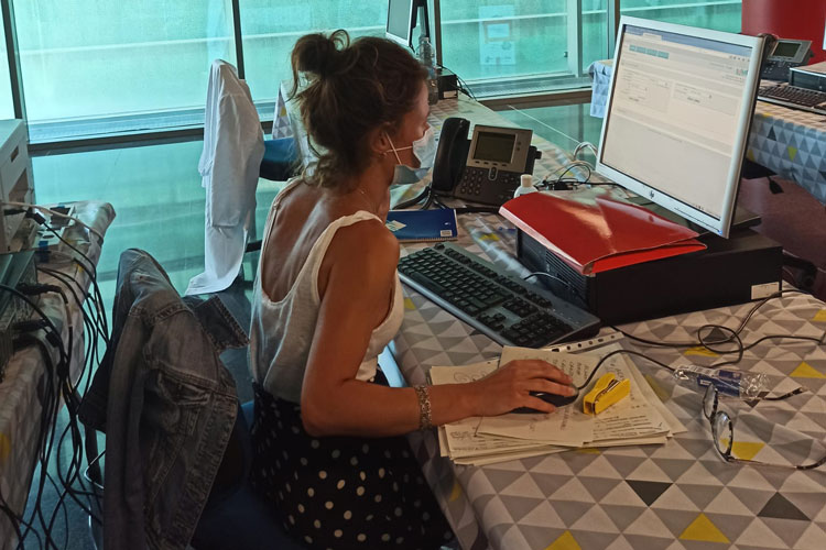 Estela Polo: “Lo que más cuesta es hacer entender que todo el que haya tenido contacto de riesgo con una persona que ha dado positivo debe estar 14 días aislado”