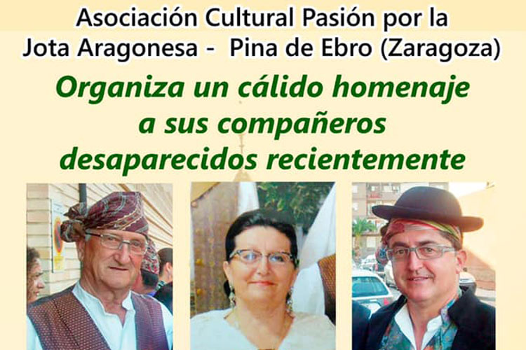 Este domingo, festival homenaje de jota en Pina