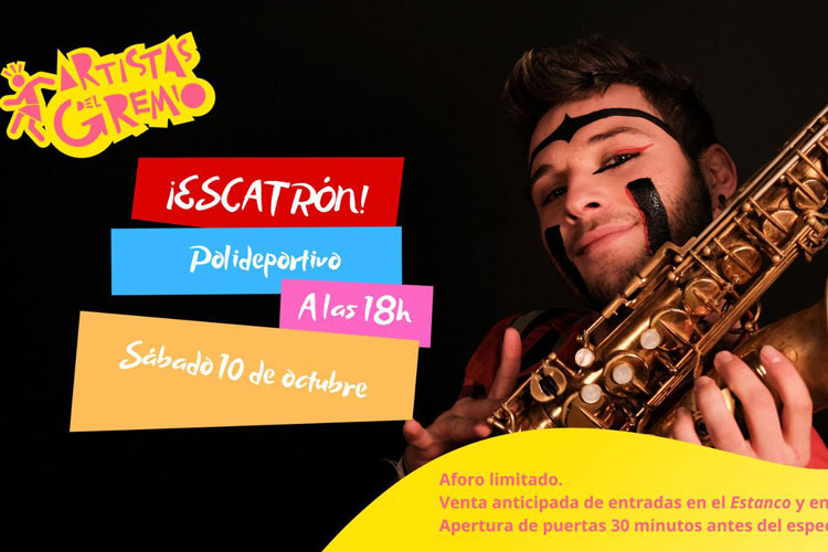 Este sábado, artistas del gremio en Escatrón