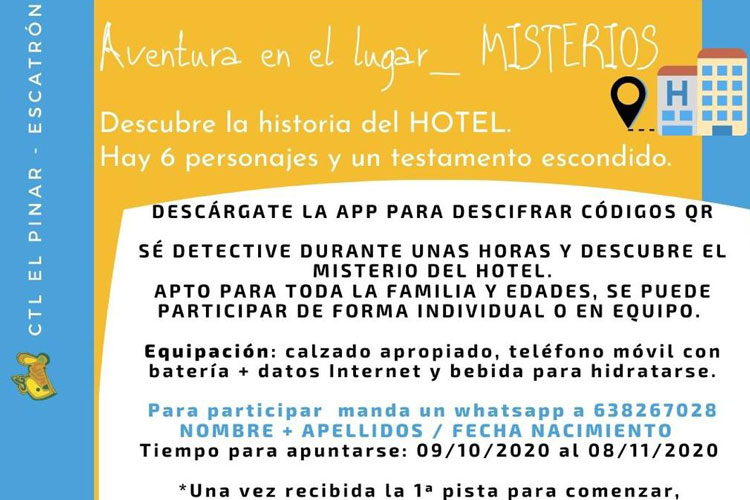 Conviértete en detective con la nueva edición de ‘Aventura en el lugar’