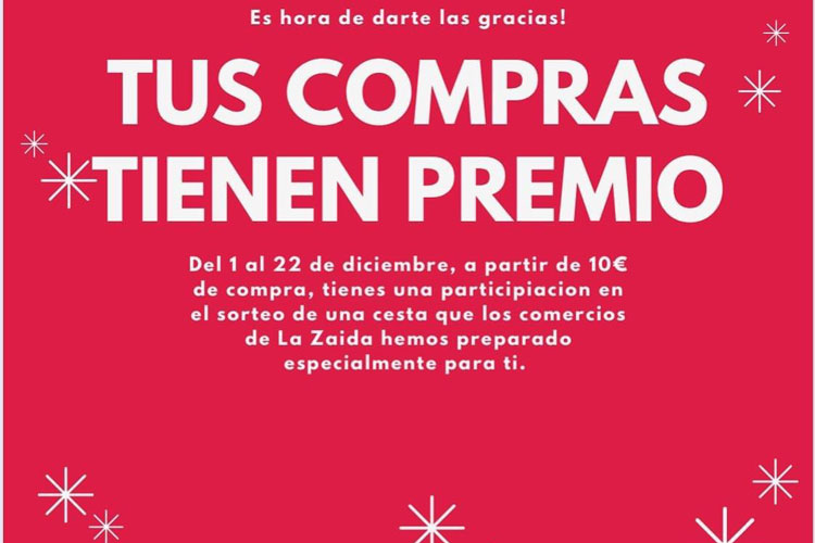 Esta Navidad, las compras en La Zaida tienen premio