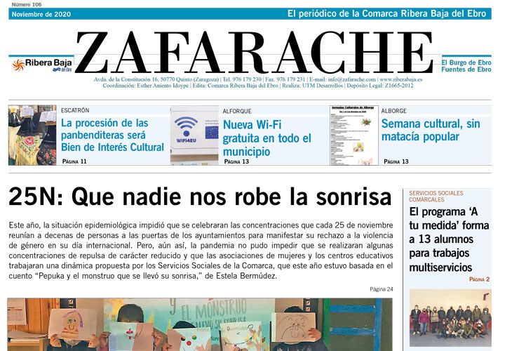 Ya puedes leer el número 106 de zafarache