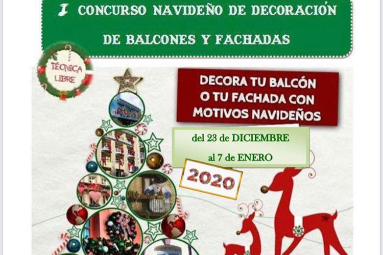 La Zaida organiza su primer concurso navideño de engalanamiento de fachadas