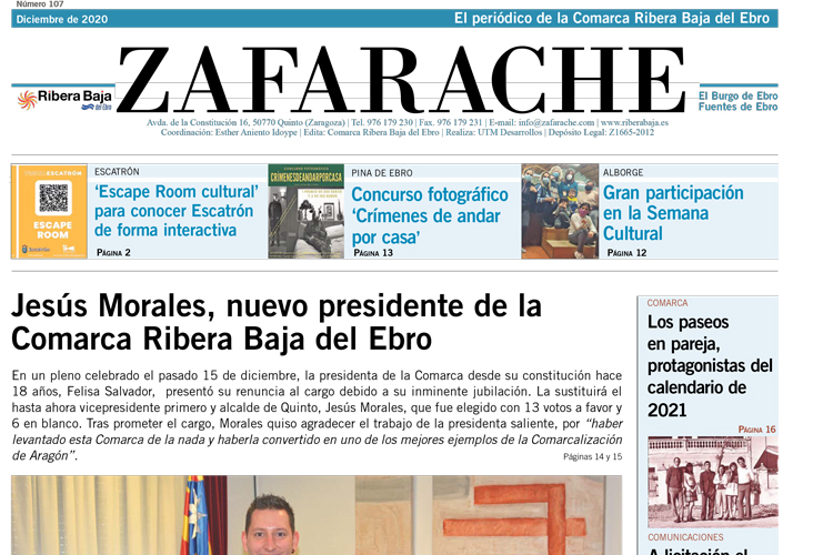 Ya puedes leer el número 107 de Zafarache