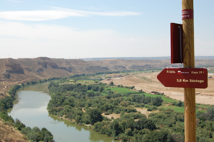 El Ministerio de Agricultura reparará el Camino Natural del Ebro