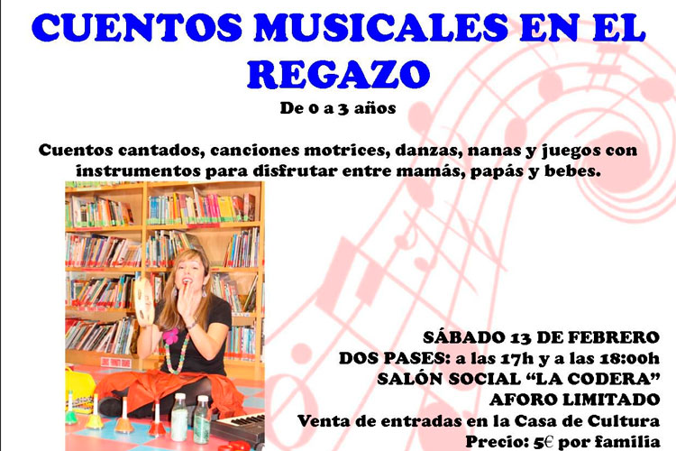 Este fin de semana, cuentos musicales en Quinto para los más pequeños
