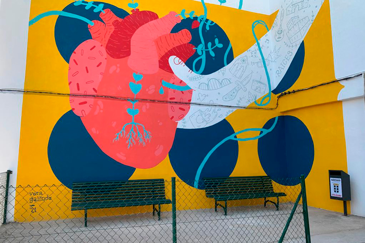 Arte urbano con alma sastaguina