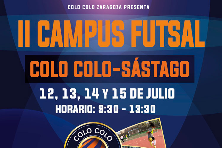 II Campus de fútbol sala del Colo en Sástago