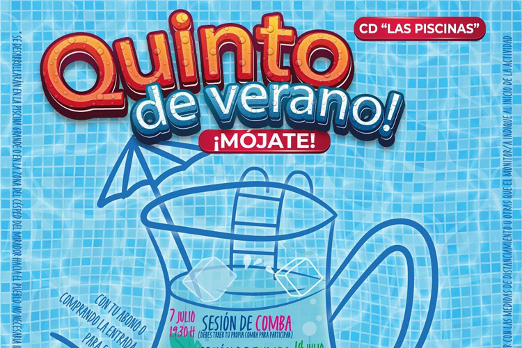 ‘Quinto de verano’, programa de actividades veraniegas en las piscinas de Quinto