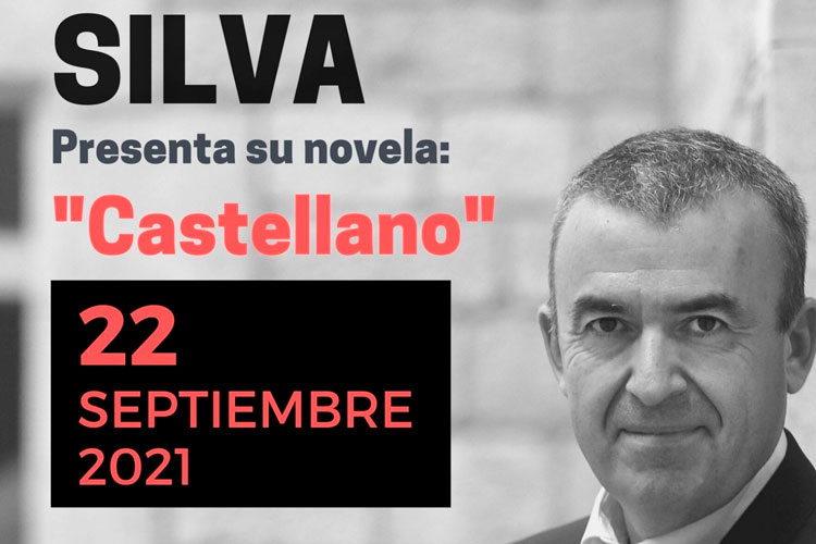 Lorenzo Silva visita la biblioteca de Fuentes