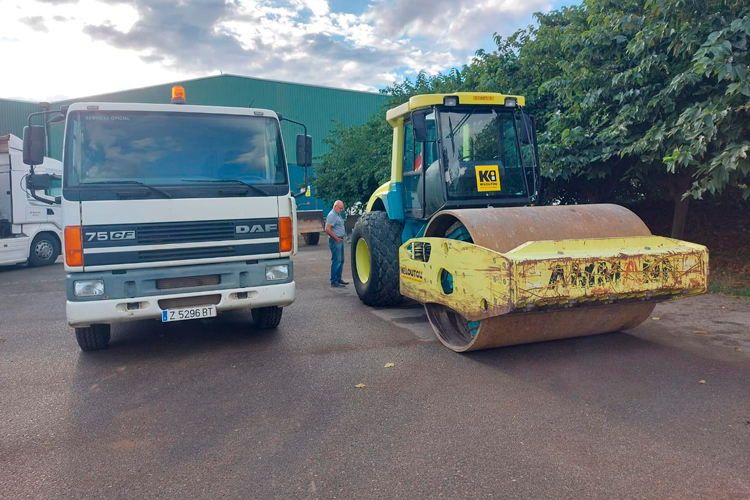 El arreglo provisional del camino De la Villa a la espera de la autorización de Demarcación de Carreteras