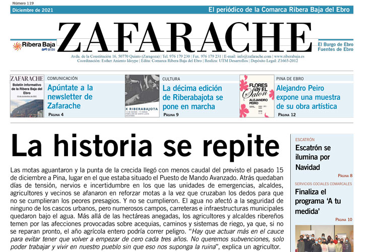 Ya puedes leer el número 119 de Zafarache