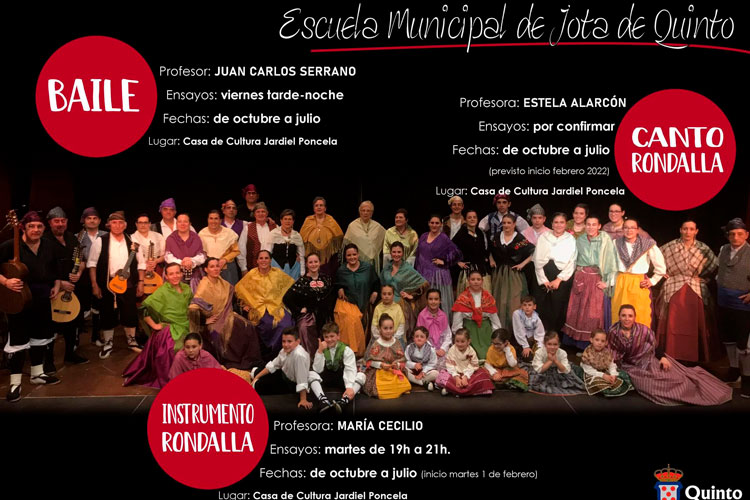 La Escuela Municipal de Jota de Quinto crece