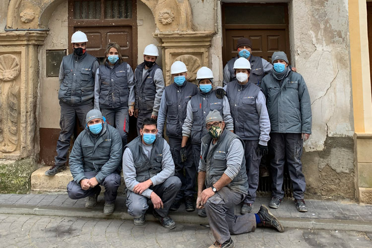 El taller de empleo de Velilla iniciará la restauración de la Casa de los Zapata, sede del futuro museo