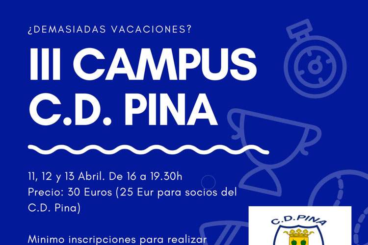 III campus de fútbol del CD Pina