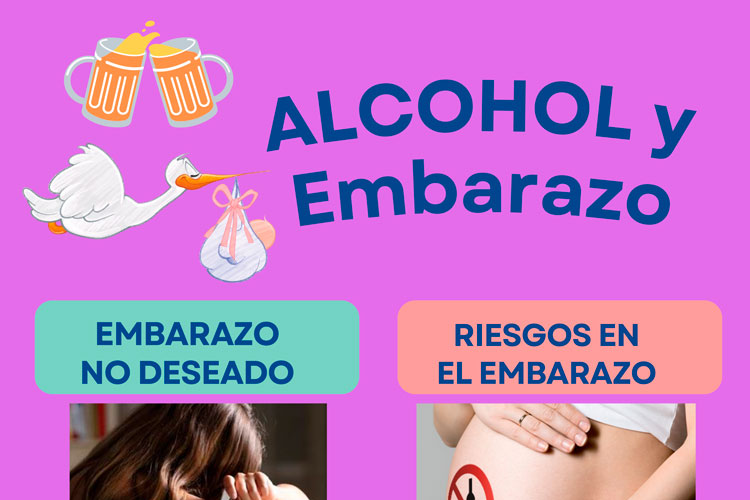 Plan Comarcal de Prevención de Adicciones: Alcohol y embarazo