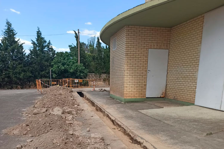 Nuevo parking para autocaravanas en Gelsa