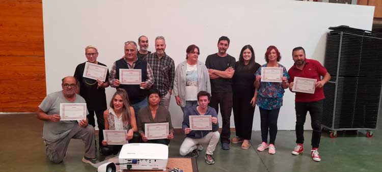El taller de empleo de Velilla concluye su año de formación tras consolidar la estructura de la Casa de los Zapata