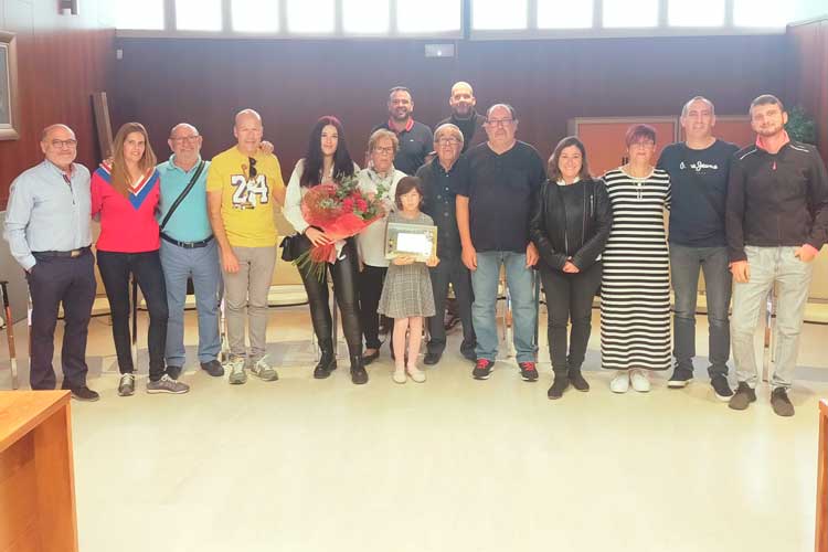 El Ayuntamiento de Escatrón hace un reconocimiento a María Pilar Martínez