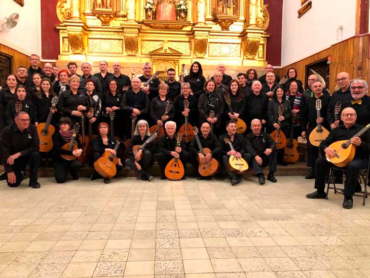 Alforque acoge el encuentro de las laudísticas de Escatrón, Sástago, Gelsa y La Zaida