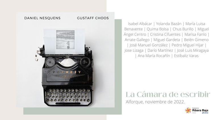 Ya puedes leer la publicación con los microrrelatos de la última edición de ‘La cámara de escribir’