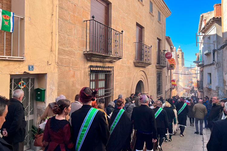 Escatrón brilla por Santa Águeda