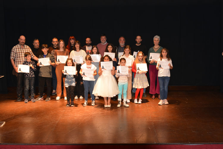 Entrega de premios del concurso literario
